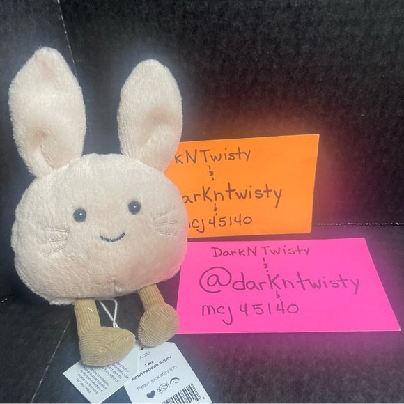 BNWT JELLYCAT AMUSEABEAN BUNNY PLUSH AUTHENTIC JELLYCAT SALES RECEIPT - Picture 8 of 11